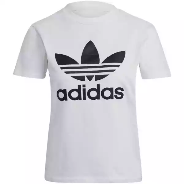 Koszulka Damska Adidas Originals Adicolor Classics Trefoil Biała