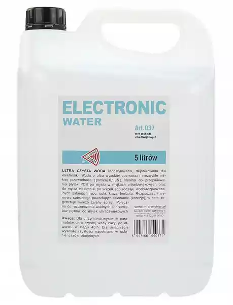 Płyn Do Myjek Ultradźwiękowych Electronic Water 5L