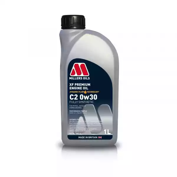 Millers Oils Xf Premium C2 0W30 – W Pełni Syntetyczny Olej Silni