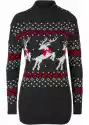 Sweter Bożonarodzeniowy Z Motywem Reniferów