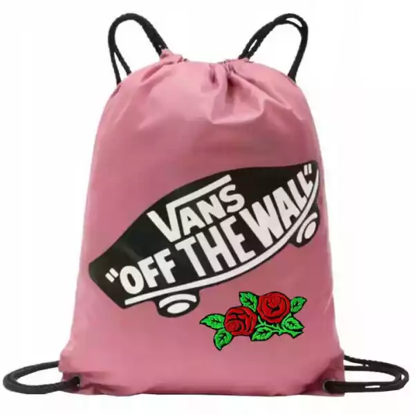 Worek Szkolny Vans Benched Bag Różowy Custom Roses Róże Vn000Suf