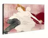 Débauché, Henri De Toulouse-Lautrec - Obraz Na Płótnie Wymiar Do