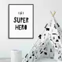 Super Hero - Plakat Dla Dzieci , Wymiary - 20Cm X 30Cm, Kolor Ra