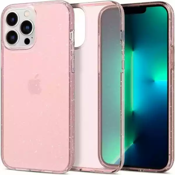 Etui Spigen Liquid Crystal Glitter Iphone 13 Pro, Różowe