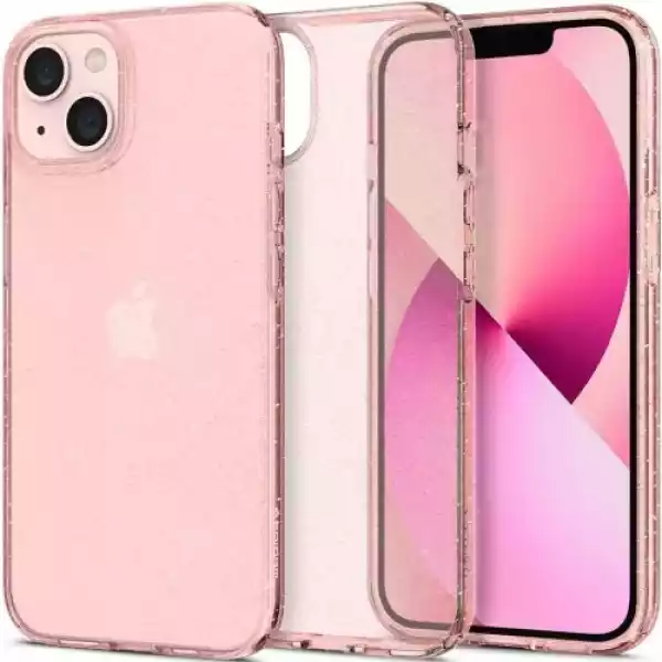 Etui Spigen Liquid Crystal Glitter Iphone 13 Mini, Różowe