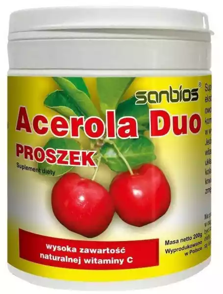 Sanbios − Acerola Duo, Proszek − 200 G