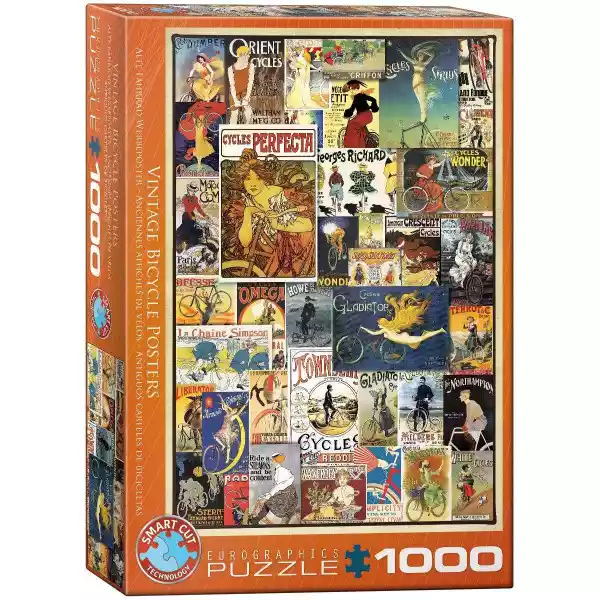Puzzle 1000 Vintage Bicycle Posters 6000-0756 -