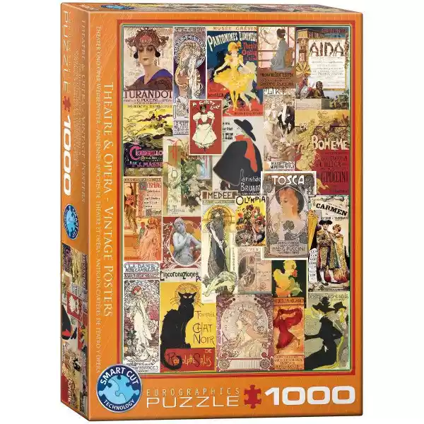 Puzzle 1000 Theater & Opera Vintage Art 6000-0935 -