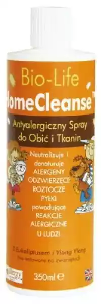 Bio-Life Home Cleanse W 100% Naturalny Antyalergiczny Spray Do O