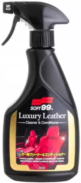 Soft99 Luxury Leather – Czyści I Odżywia Tapicerkę Skórzaną 500M
