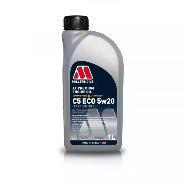 Millers Oils Xf Premium C5 Eco 5W20 – W Pełni Syntetyczny Olej S