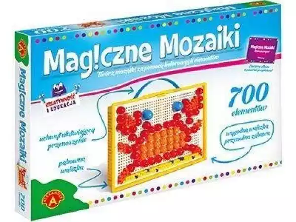 Magiczne Mozaiki Kreatywność I Edukacja 700 Elementów -