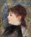 Galeria Plakatu Young Woman With Rose, Pierre-Auguste Renoir - Plakat Wymiar Do 