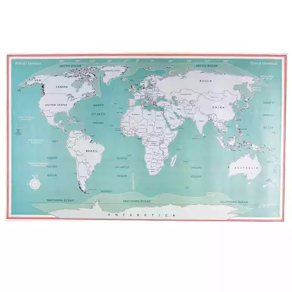Mapa Świata Zdrapka, Rex London
