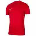 Nike Koszulka Dziecięca Nike Dri-Fit Park Vii Czerwona Sportowa, Piłk