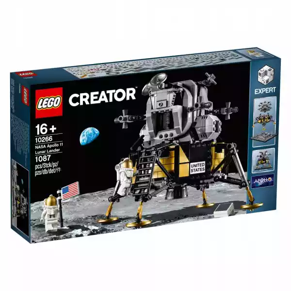 Lego Creator Expert Lądownik Apollo 11 Nasa 10266