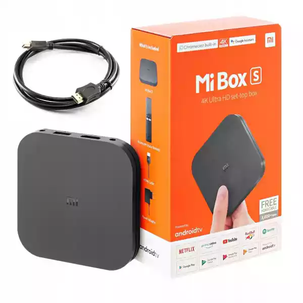 Odtwarzacz Multimedialny Xiaomi Mi Box S Tv 4K