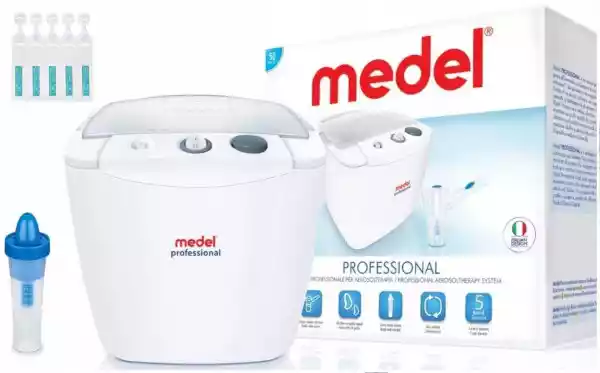 Inhalator Medel Professional 2 Nebulizatory+Maska