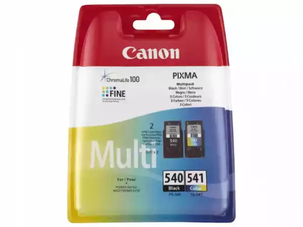 Tusz Wkład Canon Pg-540 Cl-541 Czarny+Kolor