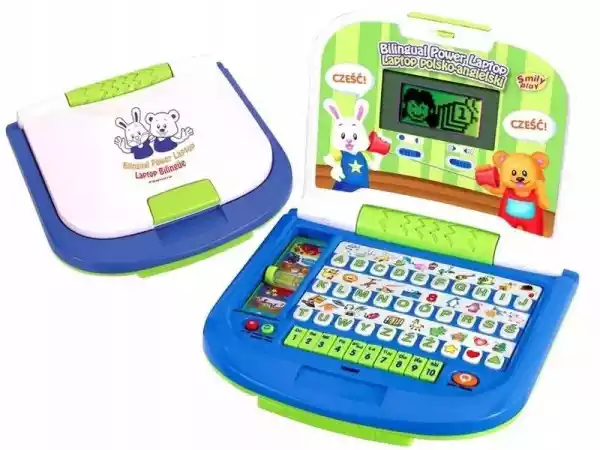 Smily Play Laptop Edukacyjny Dwujęzyczny Dzieci