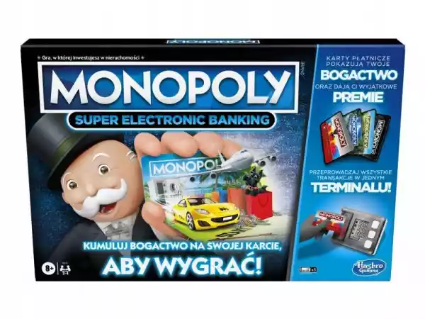 Gra Planszowa Monopoly Super Electronic Banking