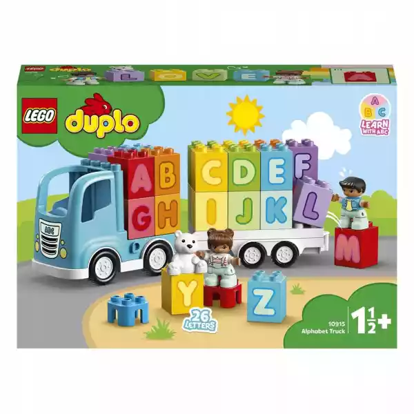 Lego Duplo 10915 Ciężarówka Z Alfabetem