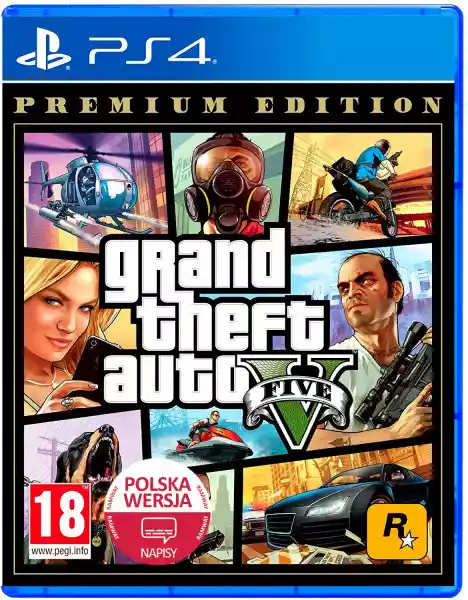 Gta V Premium Edition Ps4 Pl Grand Theft Auto 5 +
