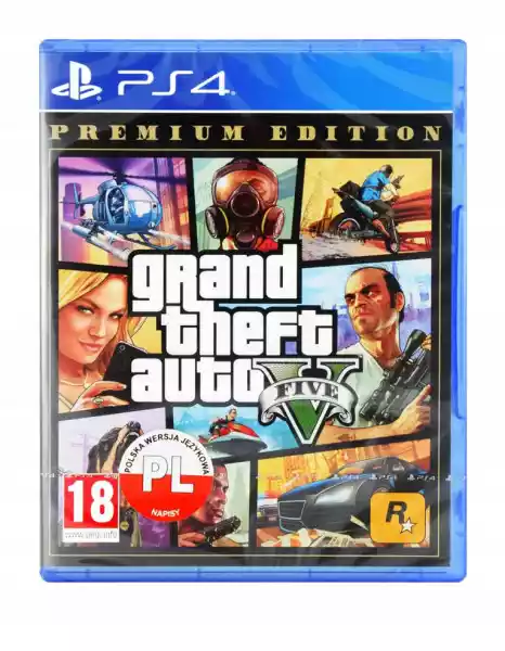 Gta V / Grand Theft Auto 5 Premium Online Ed. Ps4