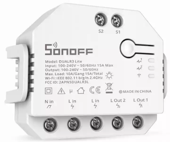 Inteligentny Przełącznik Wifi Sonoff Dual R3 Lite