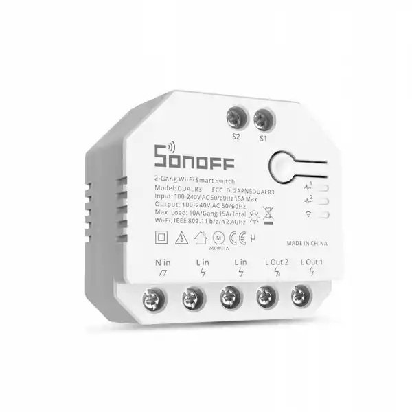 Sonoff Dual R3 Smart Przełącznik Wifi Pomiar Mocy