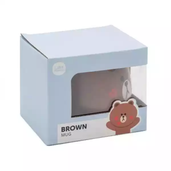 Line Friends Brown - Kubek 3D
