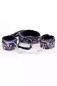 Marcus 716013 Set Collar With Hand Cuffs Metal Chain Tracery Pur