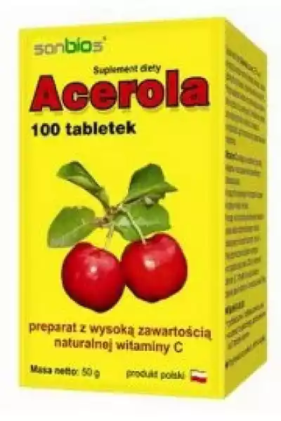 Acerola - Naturalna Witamina C Suplement Diety