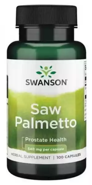 Swanson Saw Palmetto 540Mg X 100 Kapsułek