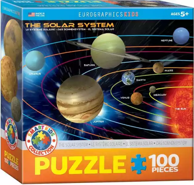 Puzzle 100 Smartkids The Solar System 6100-1009 -