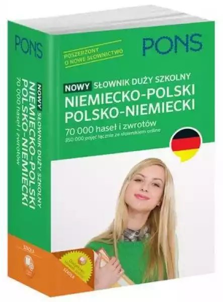 Nowy Słownik Duży Szkolny Niemiecko-Polski, Polsko-Niemiecki Pon