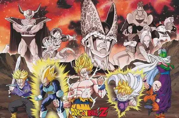 Dragon Ball Z Arc Cell - Plakat