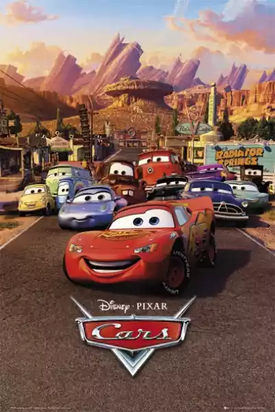Auta - Disney Cars - One Sheet - Plakat