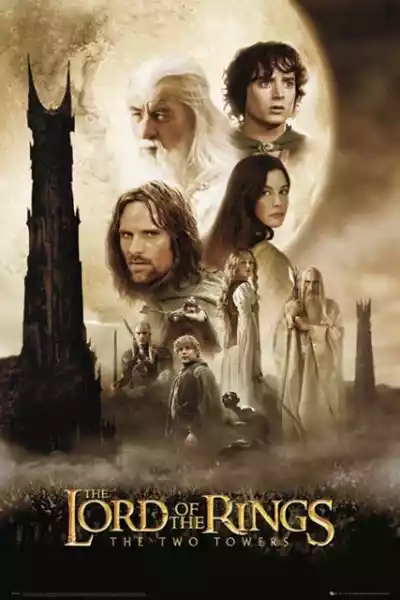 Władca Pierścieni Dwie Wieże - Plakat
