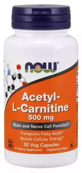 Acetyl L-Karnityna Hci 500 Mg (50 Kaps.)