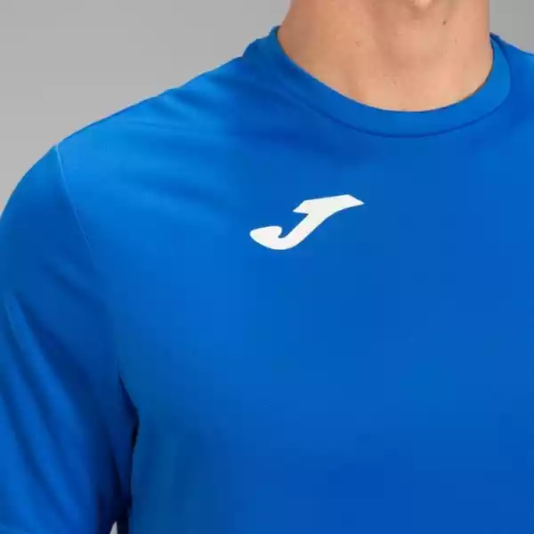 Koszulka Sportowa, Piłkarska Joma Combi Niebieska Poliestrowa