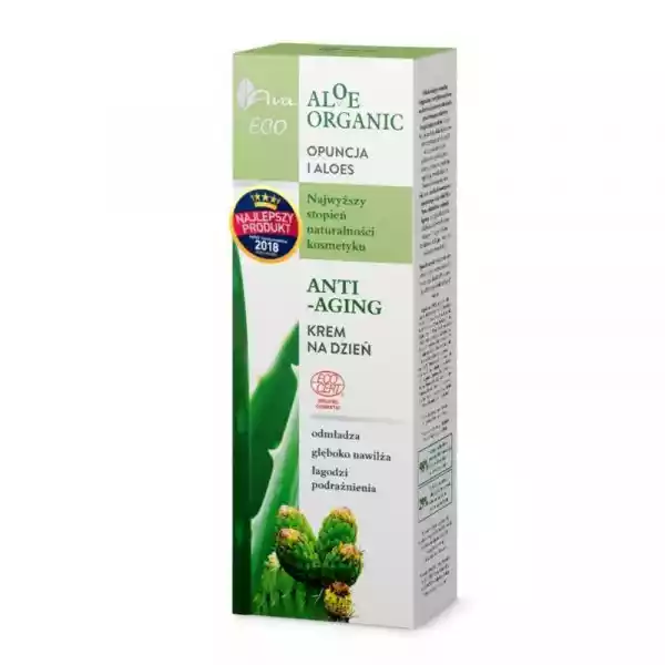 Aloe Organic Krem Na Dzień Anti-Aging 50Ml - Ava