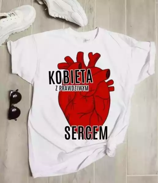 Koszulka Damska Serce