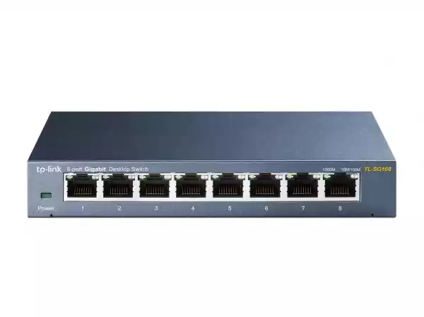 Switch Tp-Link Tl-Sg108 (8X 10/100/1000Mbps)