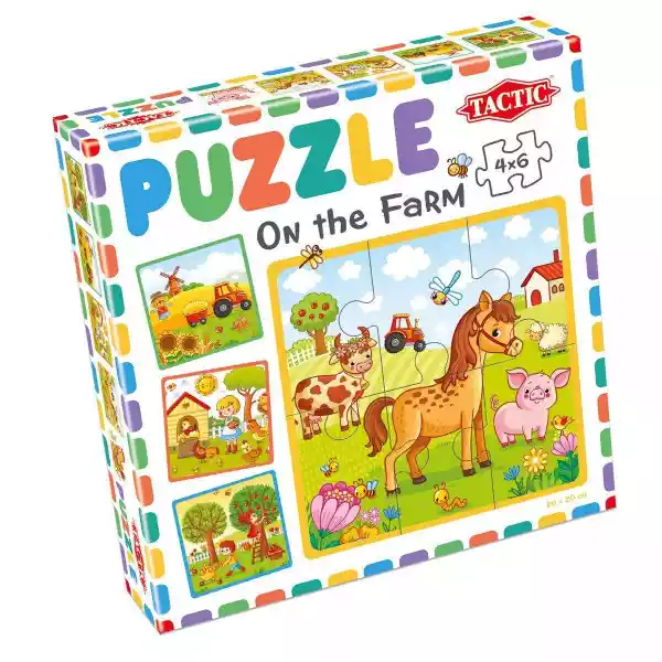 Puzzle 4W1 Moje Pierwsze Puzzle Farma -
