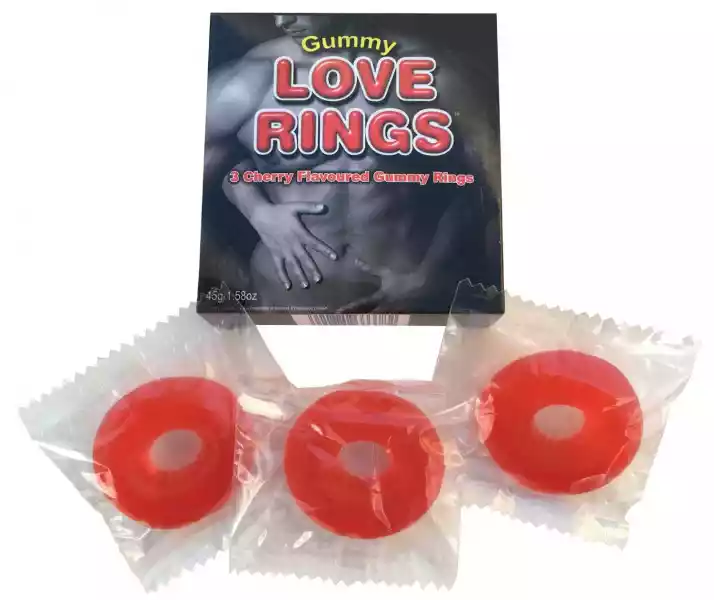 Gummy Love Rings 45G