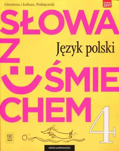 Słowa Z Uśmiechem 4 Język Polski Podręcznik