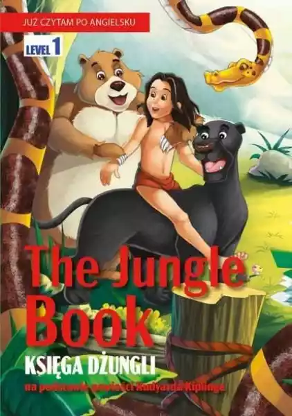 Już Czytam Po Angielsku Level 1 Księga Dżungli