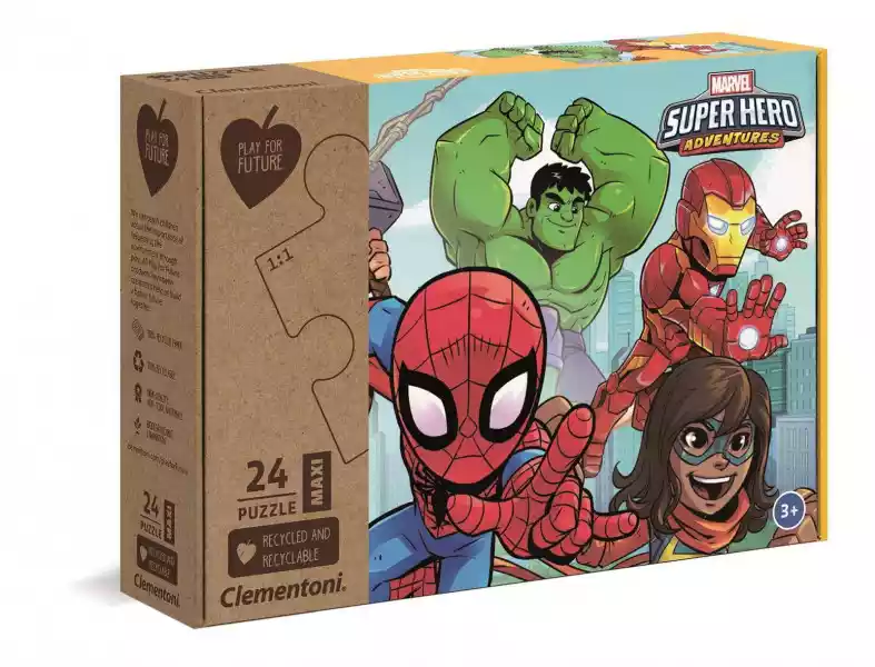 Puzzle 24 Maxi Play For Future Marvel Superhero 20262 -
