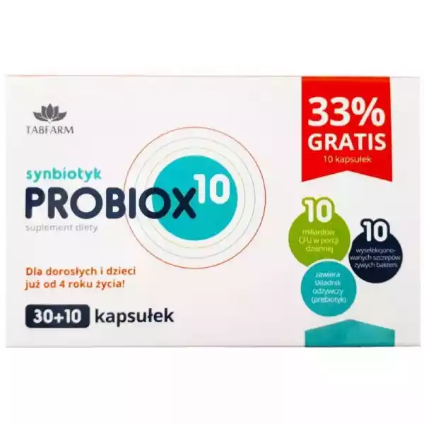 Virde Synbiotyk Probiox10 40 K 9 Szczepów